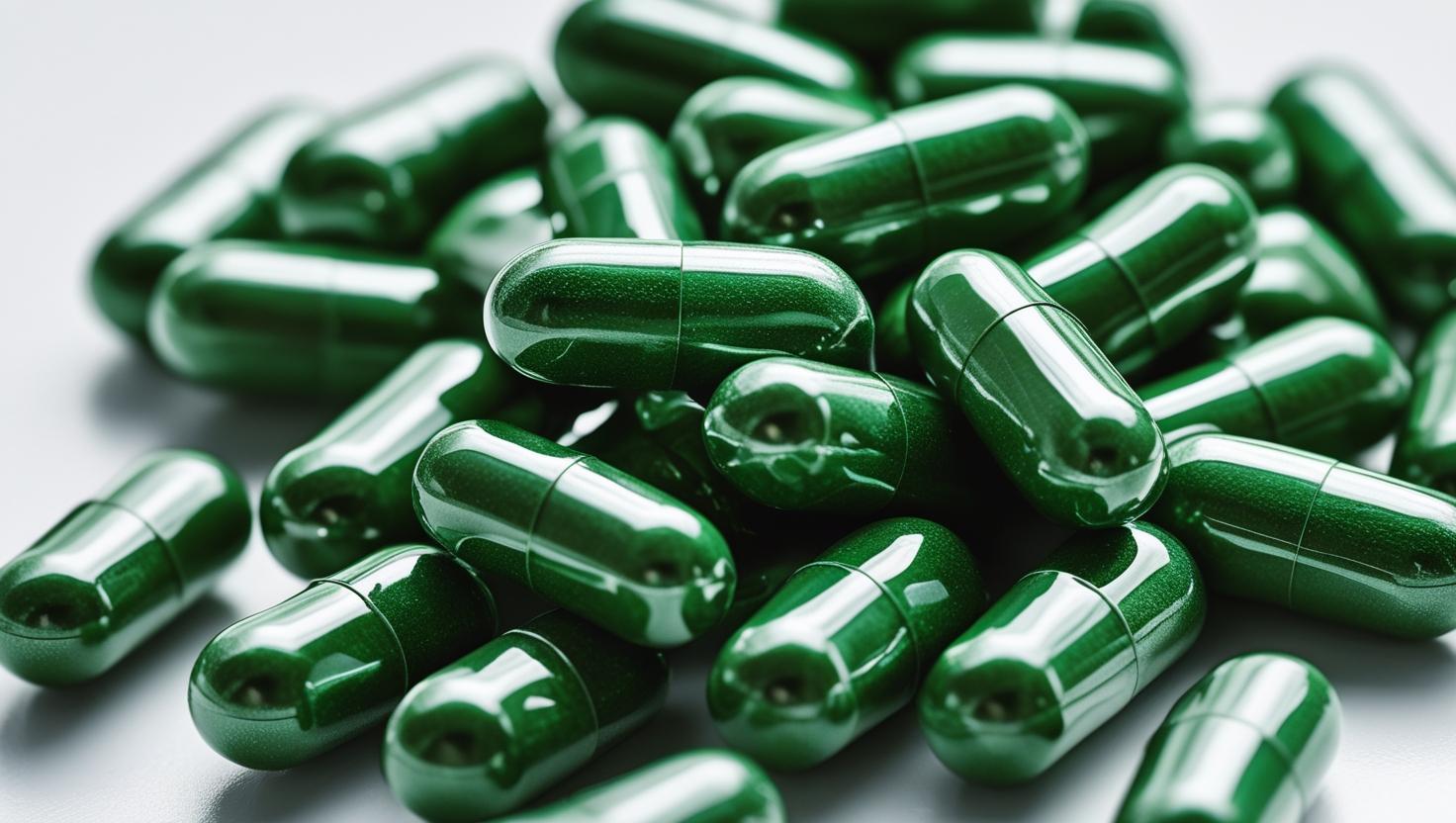 Spirulina Capsules 60pcs - Health Store Wholesale Supply
